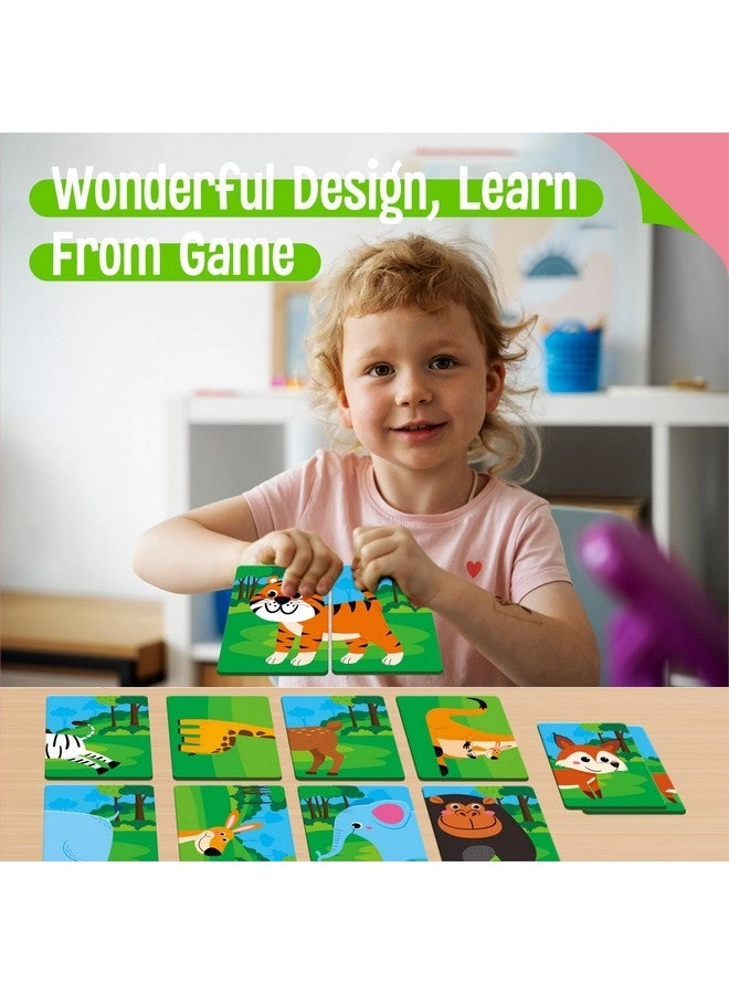 Jungle Animal Memory Game - 28 pieces