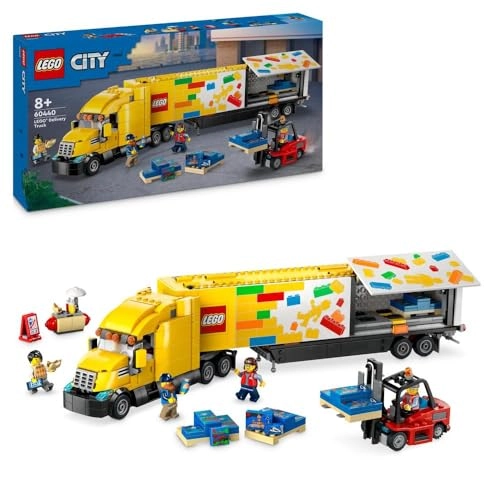 City Yellow Delivery Truck (60440)