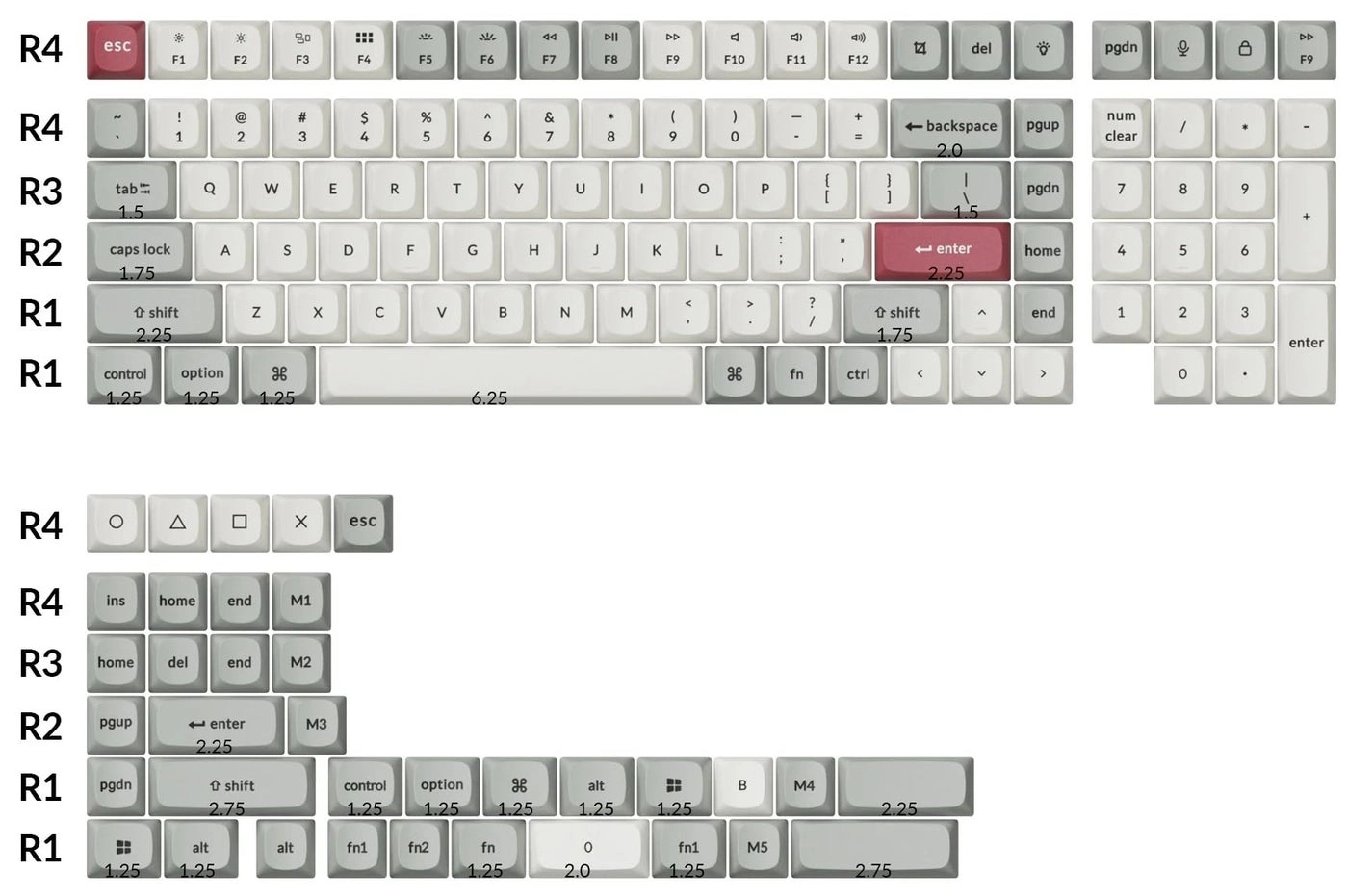 Keychron OSA Profile Keycap Set - 141 Keys