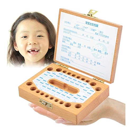 Deciduous Tooth Box - wooden