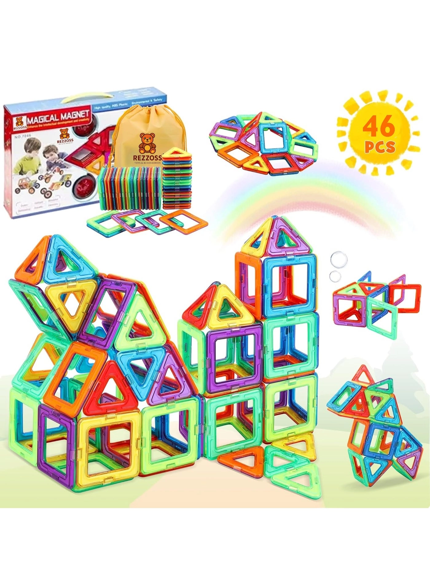 REZZOSS Magical Magnet - 46 pcs
