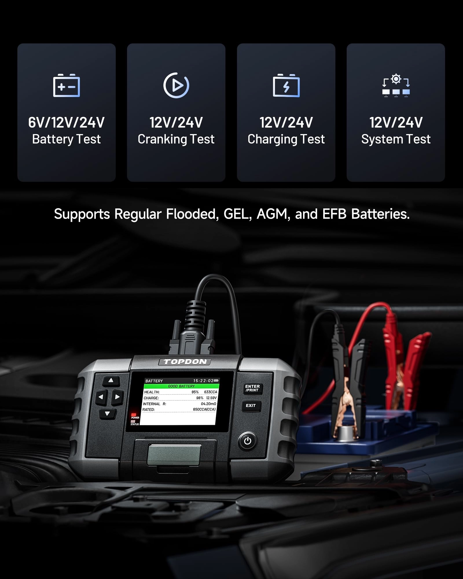BT600 Plus - 6V/12V/24V