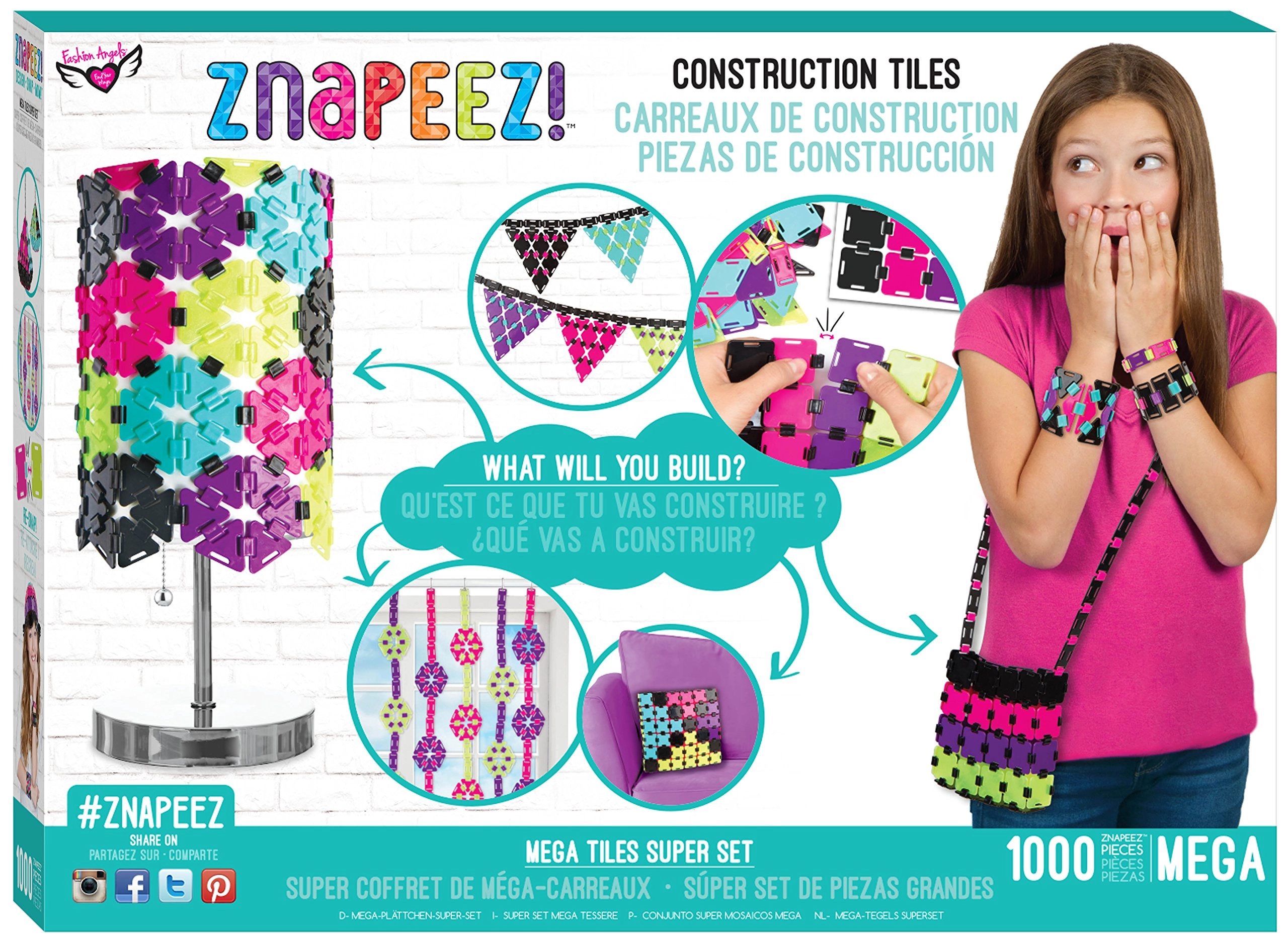 Fashion Angels Znapeez Mega Tiles Super Set
