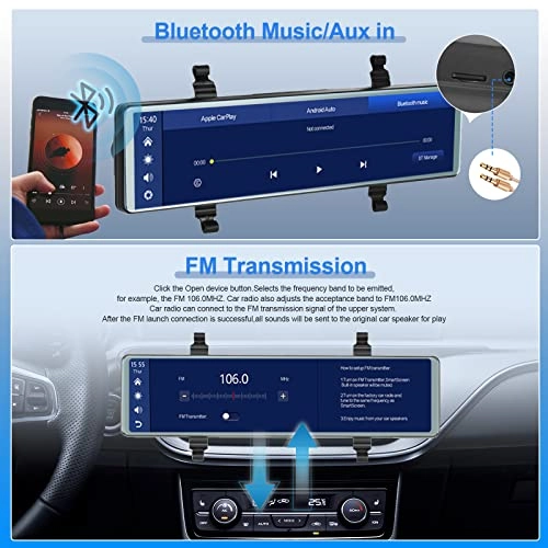 Camera Car Dash Cam Rear View Mirror - 1920 x 1080P