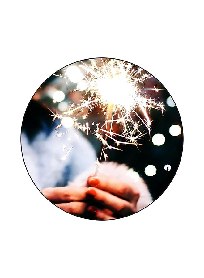 BP Fireworks Printed Polyester Mouse Pad