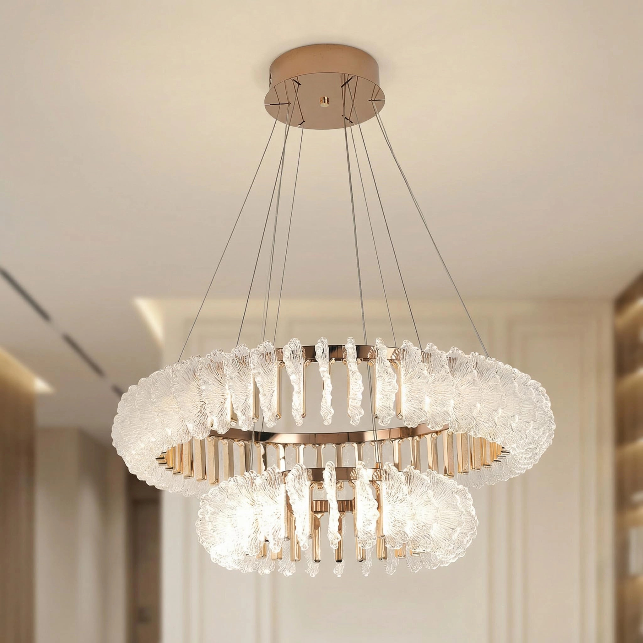 YATAI LIGHTING Modern LED Chandelier - 3000K 4500K 6000K