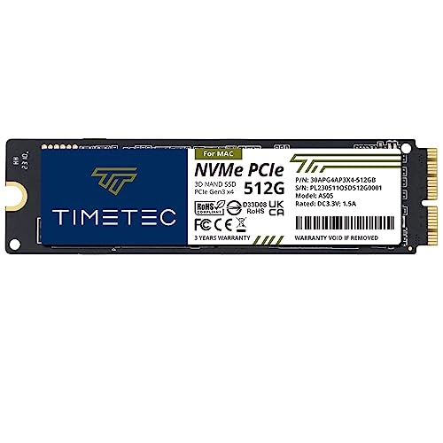 MAC SSD NVMe PCIe Gen3x4 - 512GB