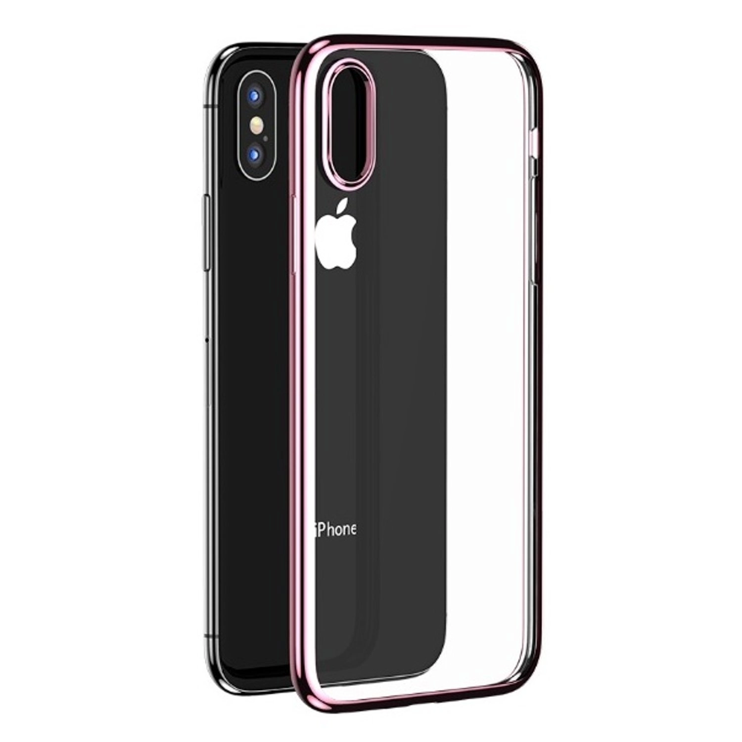 Benks Electroplating TPU Case Back Case for iPhone XR - TPU
