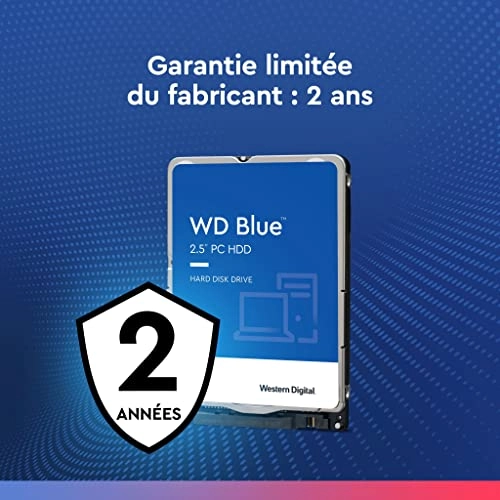 Blue 2.5" 5400rpm 16MB SATA 6Gb/s (WD5000LPCX) - 500GB