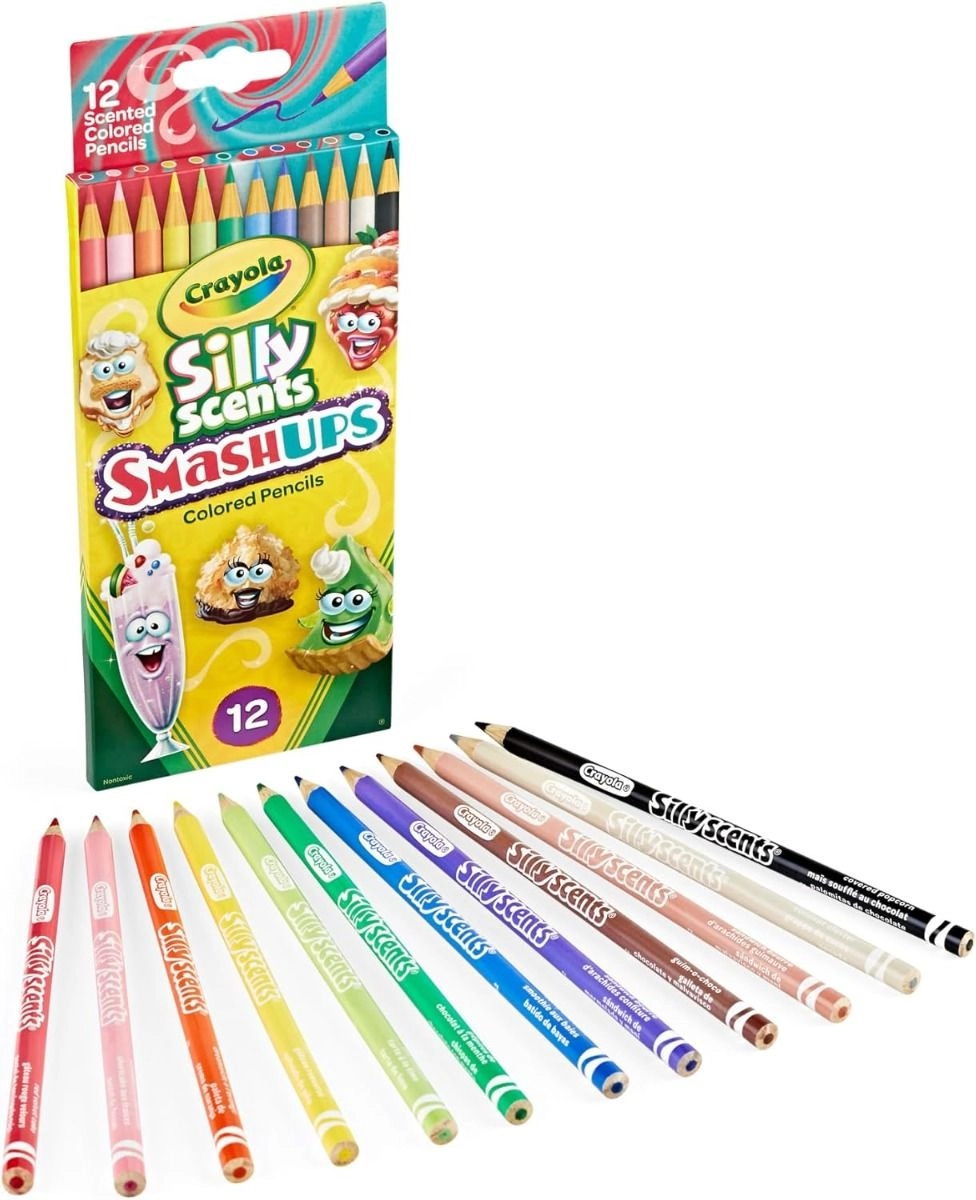 Silly Scents Twistables Colored Pencils - 12