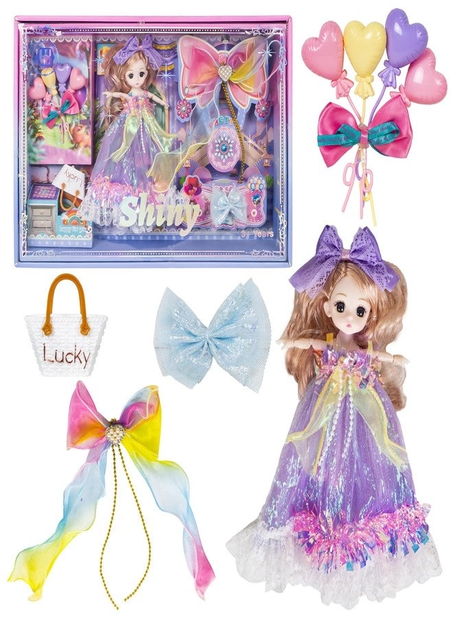 Wishkey Doll Set - Long Hair Flexible Joints Ages 3+ Pack