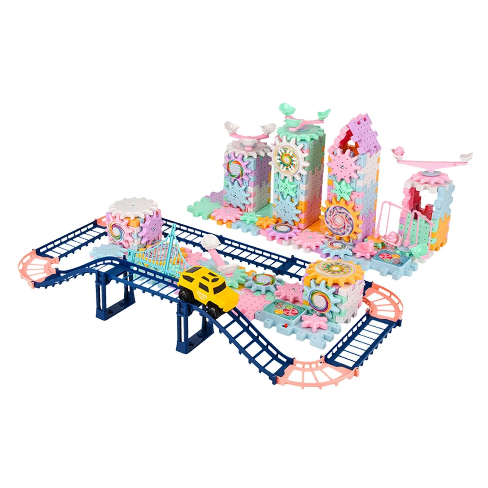 LOOM TREE DIY Mechanical Gear Toy - Electric 34.5cmx6cmx22.5cm