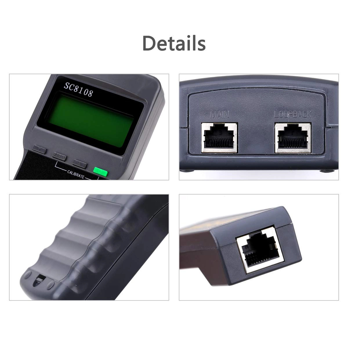 SC-8108 - Cat5 RJ45 STP UTP LAN Phone Coaxial Digital