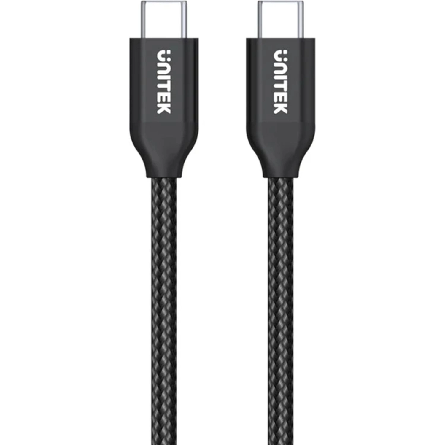 UNITEK Charge Cable 100W USB-C to USB-C 2m Braided