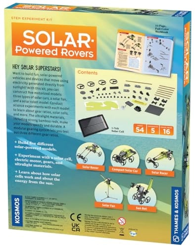 Solar Powered Rovers Science - 8 years+