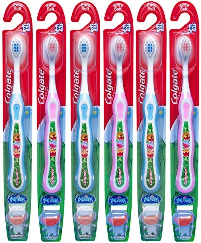 My First Baby and Toddler Toothbrush - Extra Soft 6-Piece Pack
