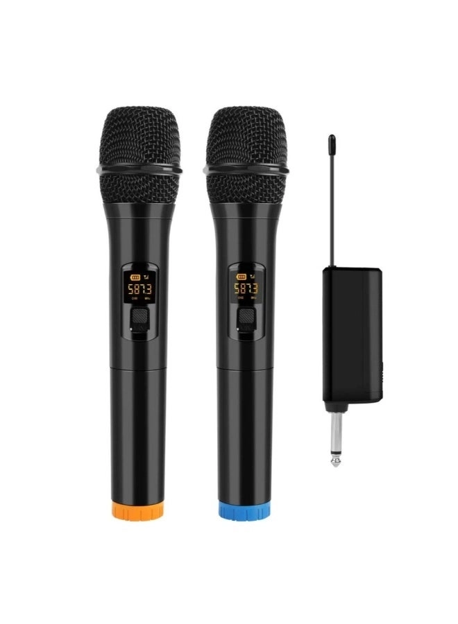 Wireless Karaoke Microphone 02 - Dual UHF Rechargeable Receiver