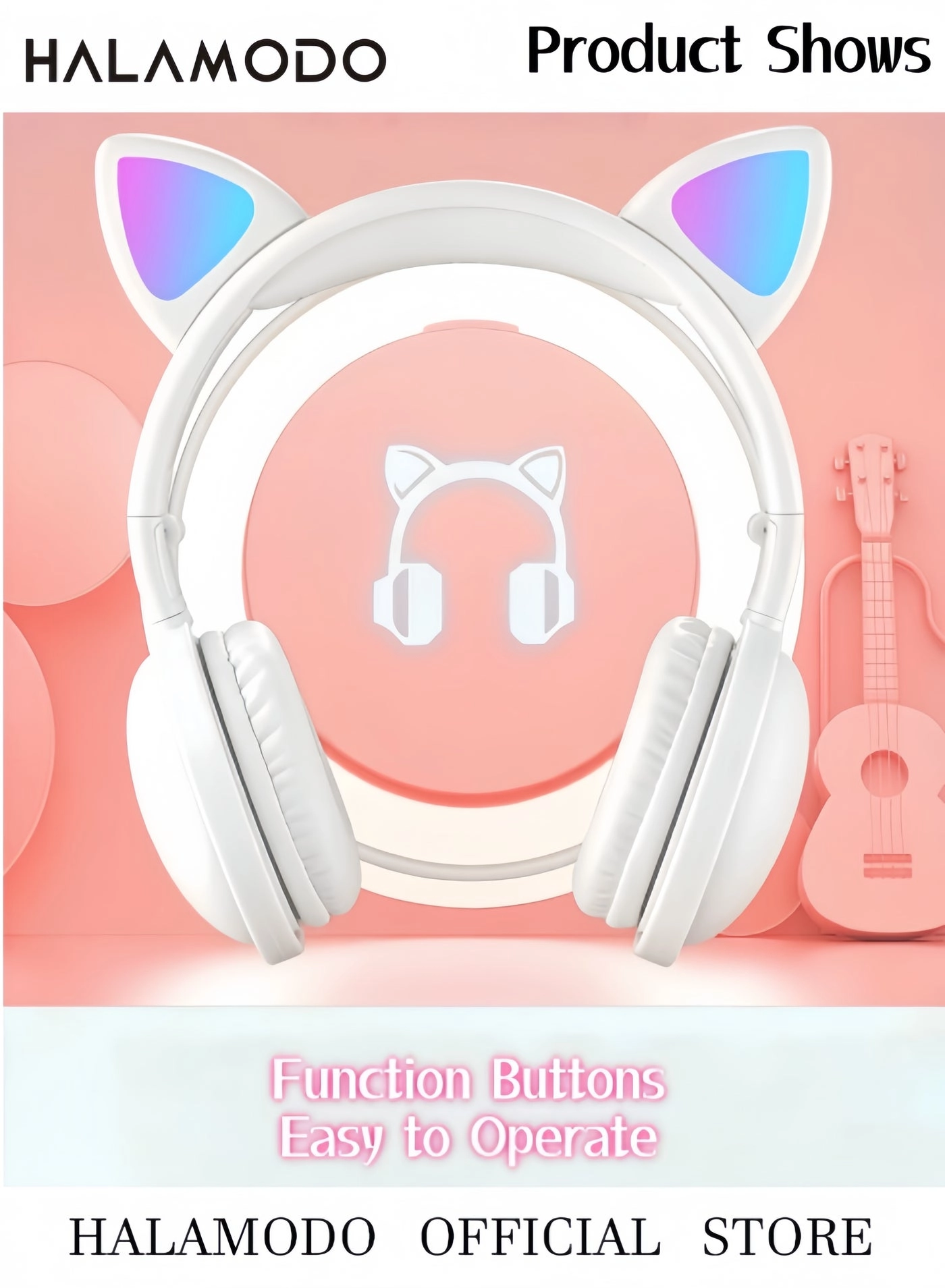 Cat Ear Headphones Wireless Headphone