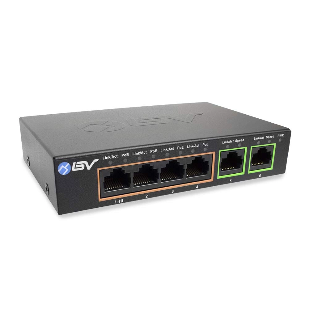 POE-SW502G 6-ports
