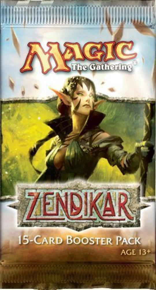 Wizards of the Coast Zendikar Booster Pack - 15 cards