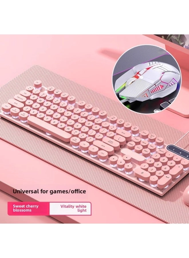 Mechanical Feel - Wired + E-sports Mouse