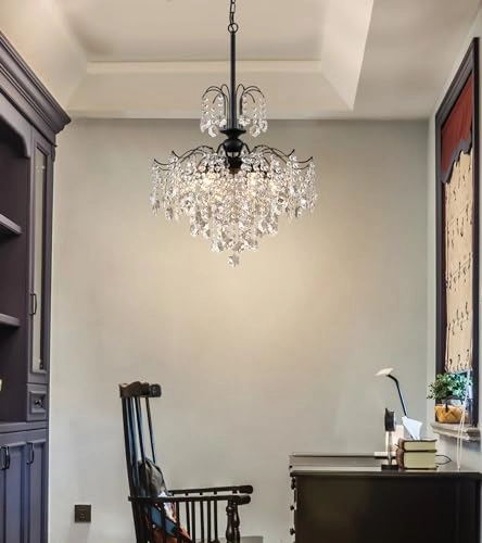 Crystal Chandelier - Dimmable