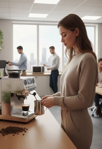 ME-CCM2075 - Built-in Grinder 1.8L Touch Screen Milk Frother