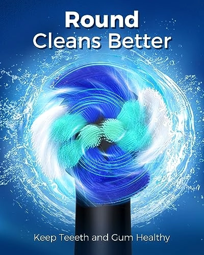 Rotating Electric Toothbrush - 8 Brush Heads 4 Modes 25-Day Battery Life
