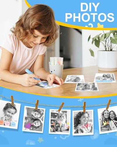 instant print camera - 32GB 1080p White