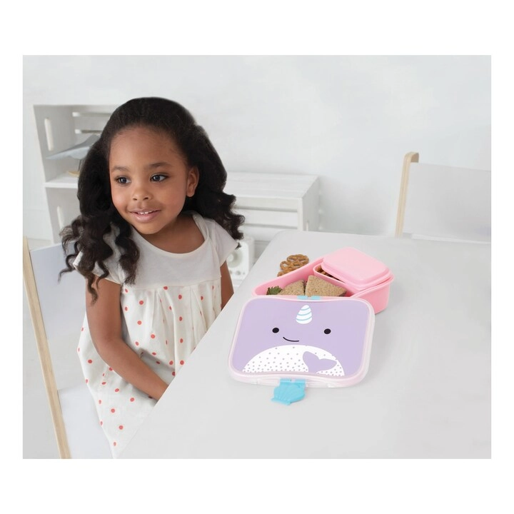 Lunch Box + Water Bottle - Narwhal
