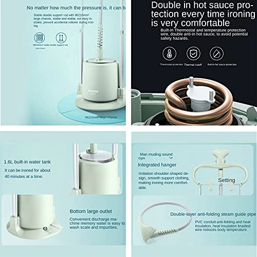 Vertical Garment Steamer - 1500W 1.2L