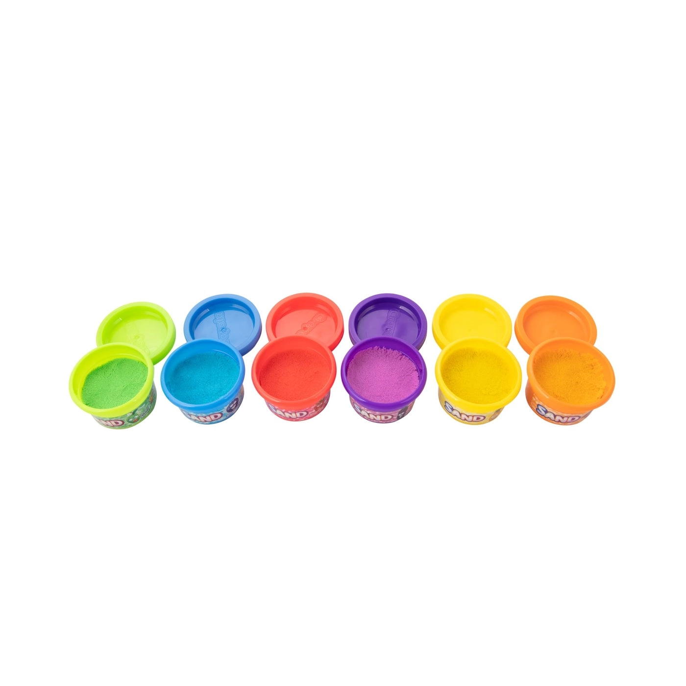 Silly Scents Play Sand - 60 Mini 1oz Tubs 6 Bright Colors