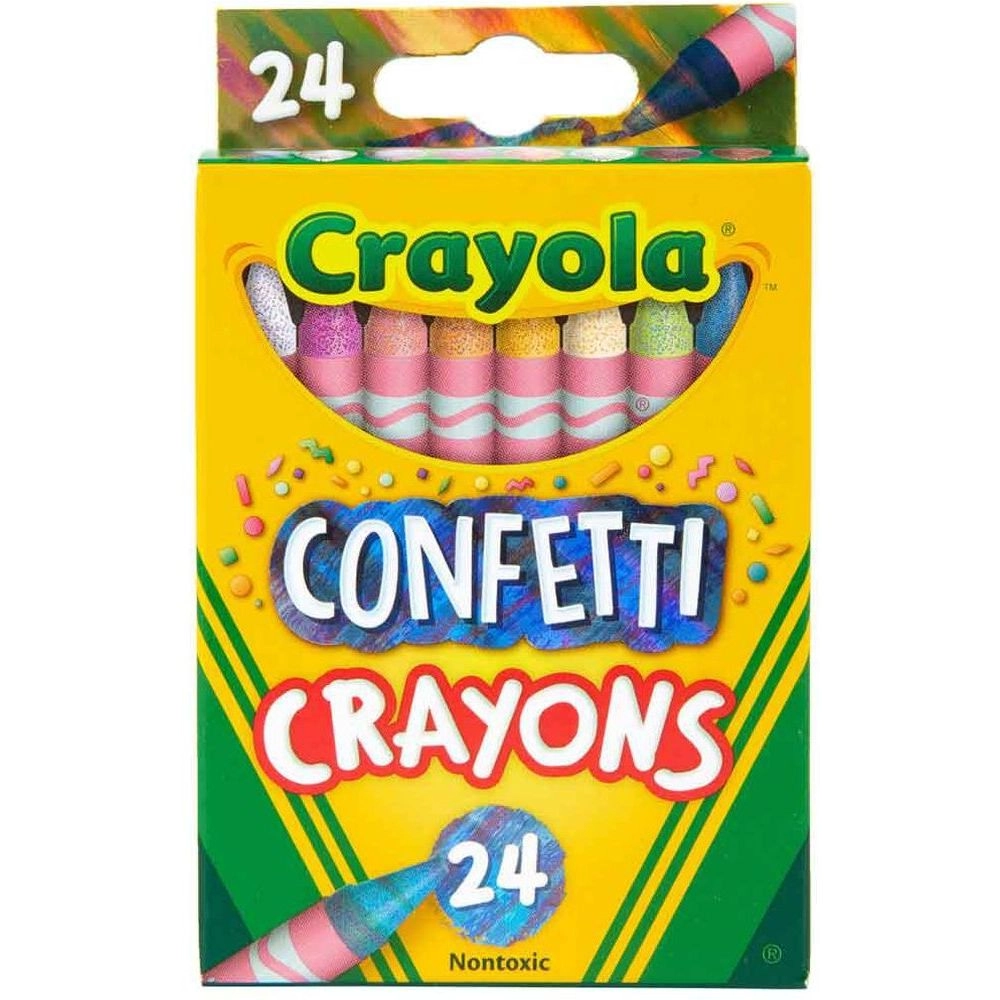 Confetti Crayons - 24 piece(s)