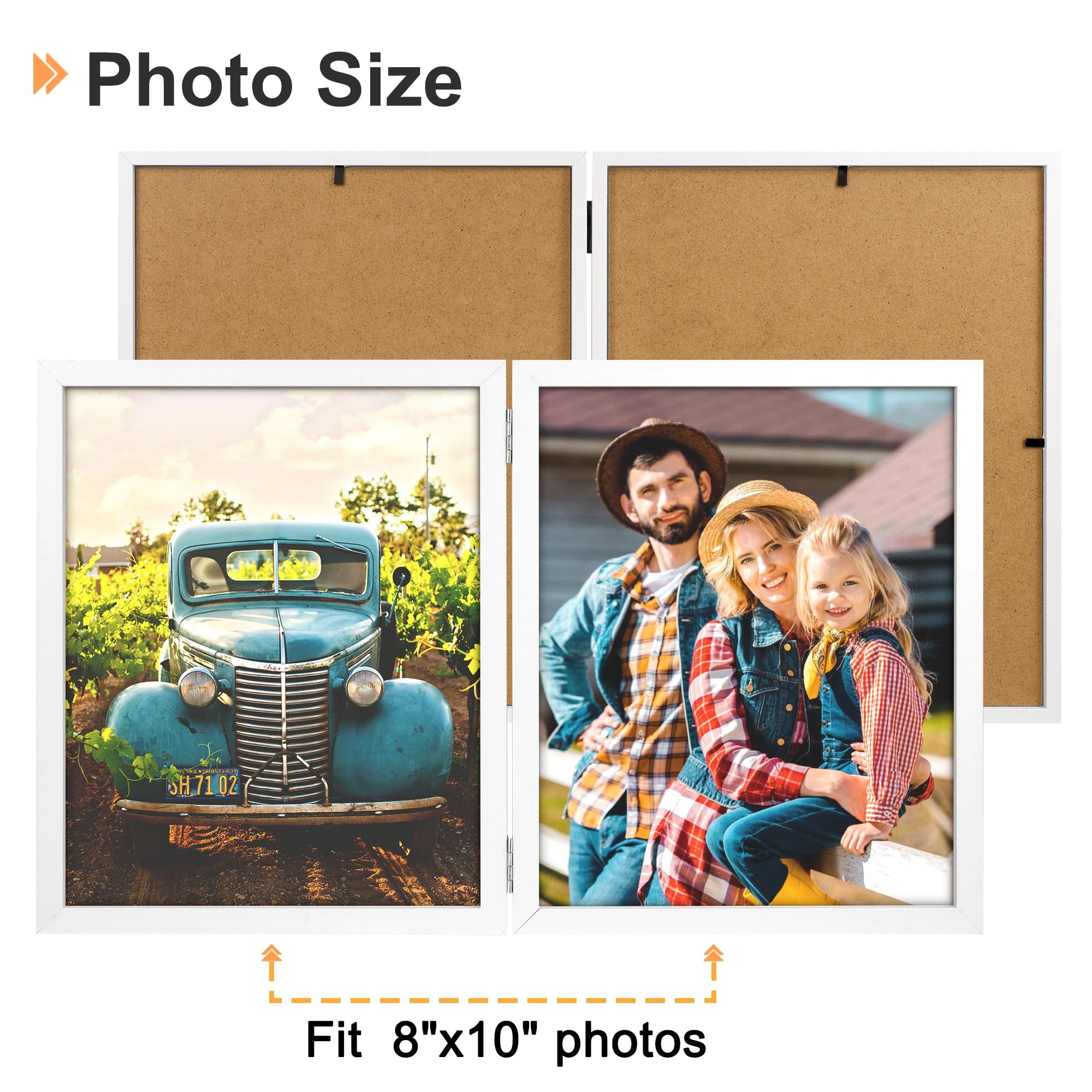 Double Picture Frame - 8x10 2