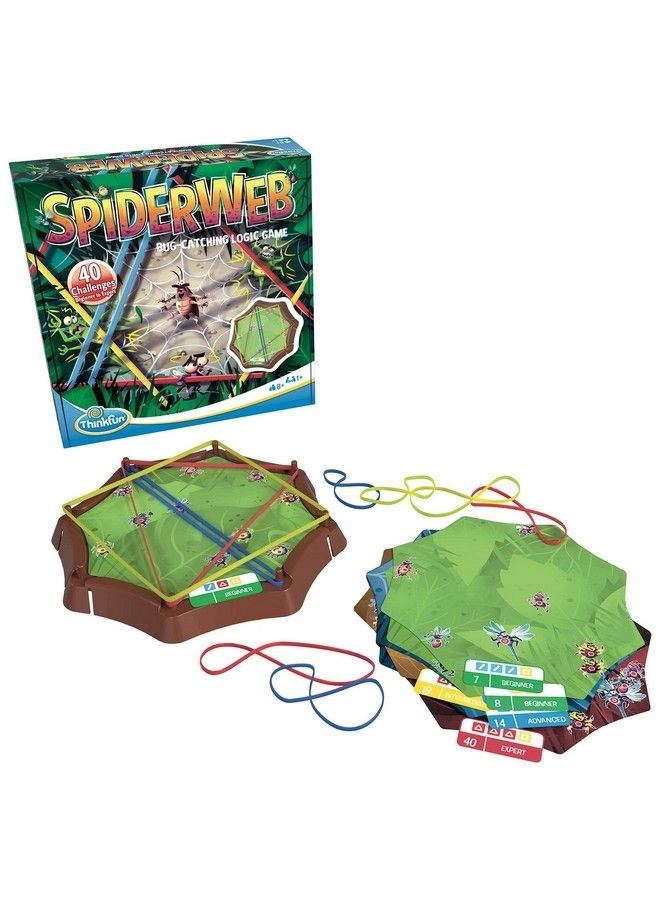ThinkFun Spiderweb: A Bug Catching Logic Game