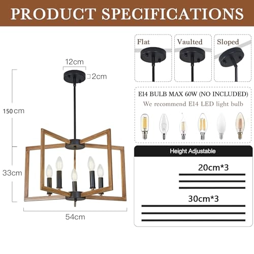 Industrial Lantern Chandeliers