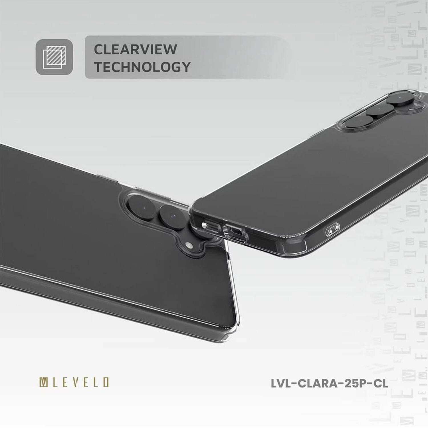 Clara Clear Case for Samsung Galaxy S25 Plus