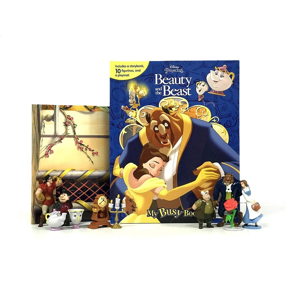 Phidal Beauty & The Beast My Busy Cloth Book