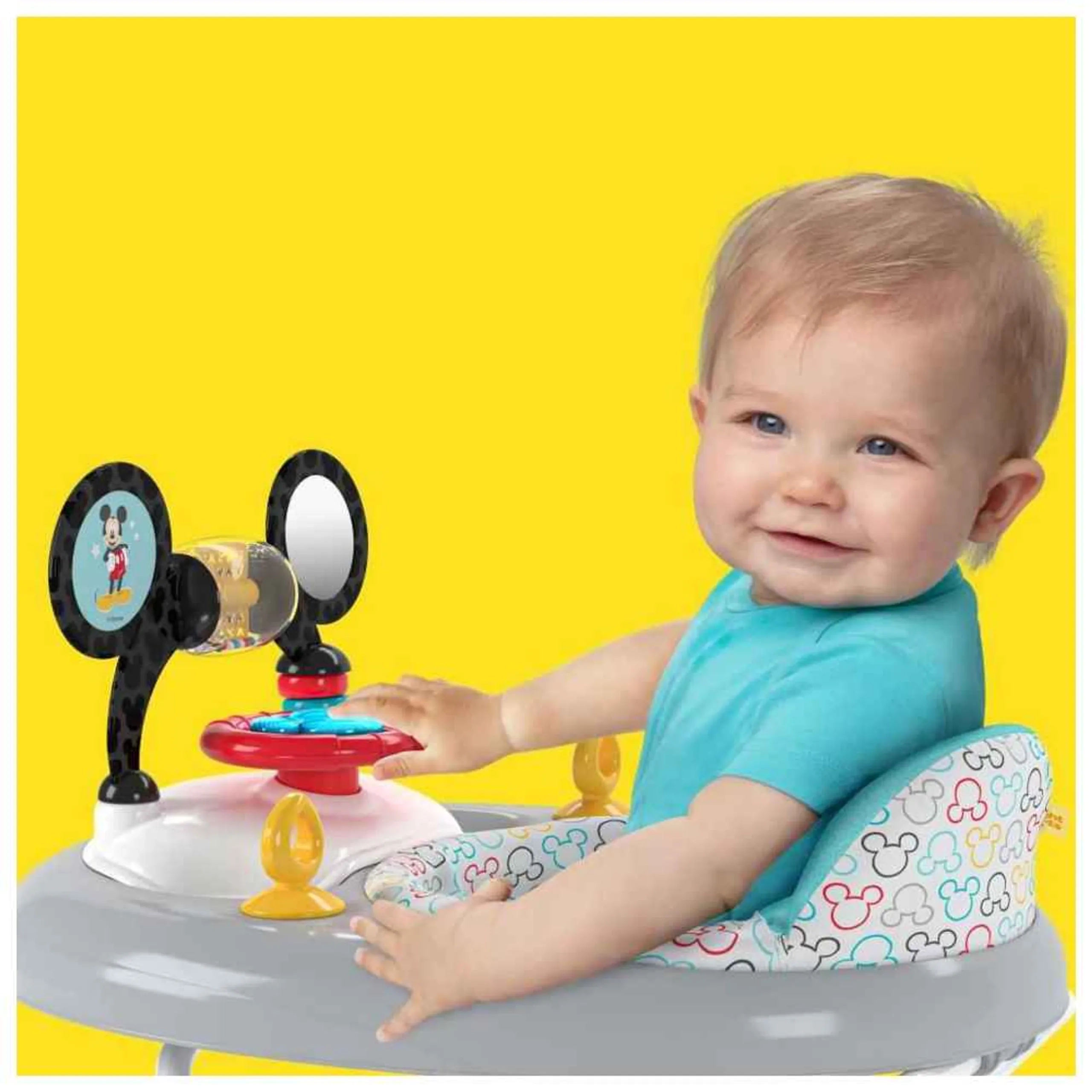 Mickey Mouse Tiny Trek - Original Bestie 2-In-1 Baby Walker