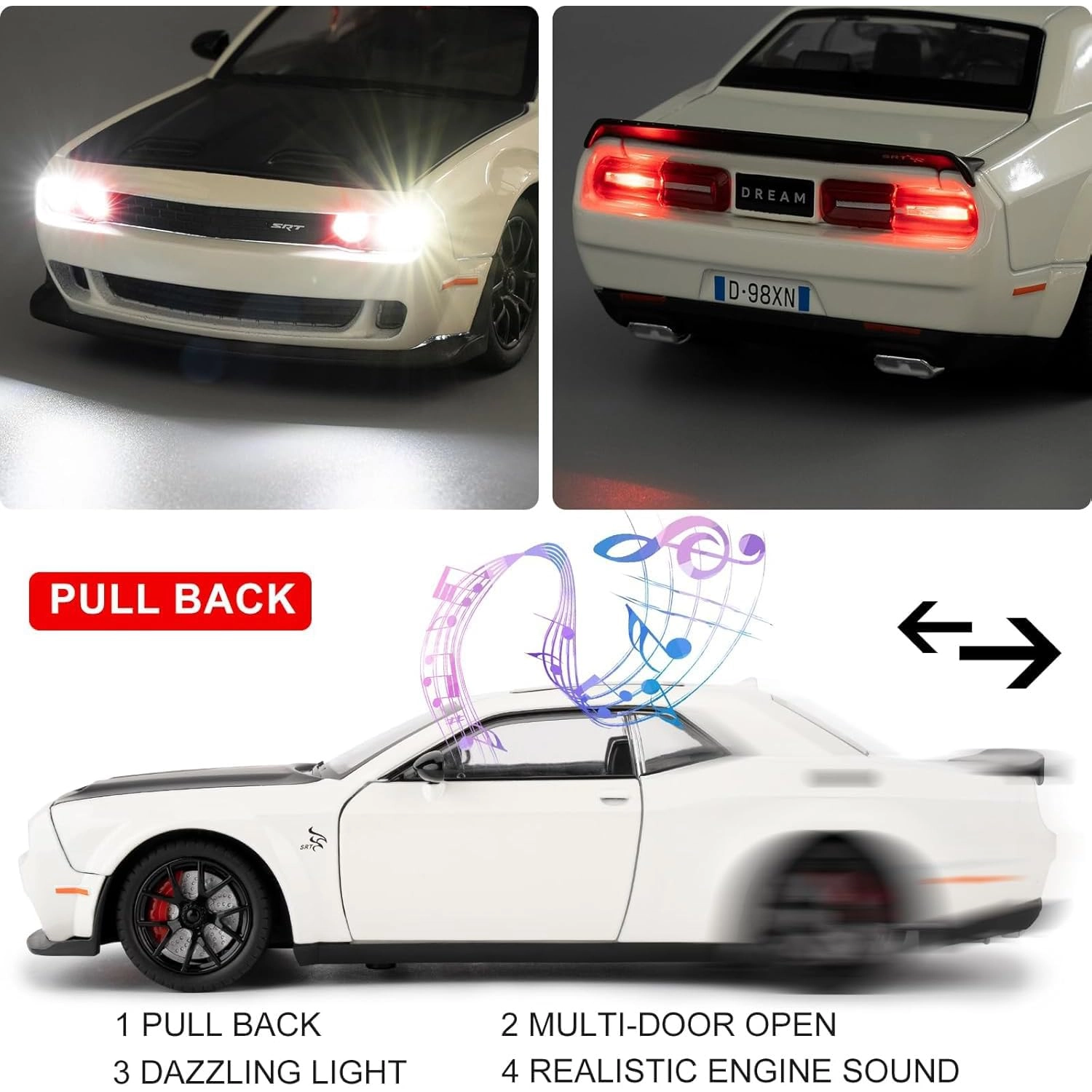 Dodge Challenger SRT - 1:24