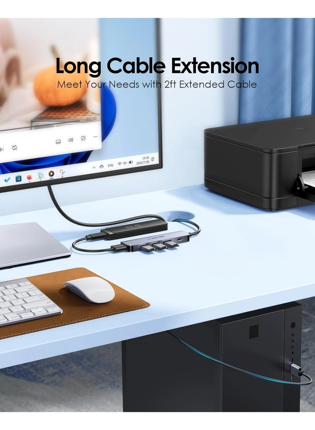 CB-HE32 Cable USB-C to USB-A 0.6m