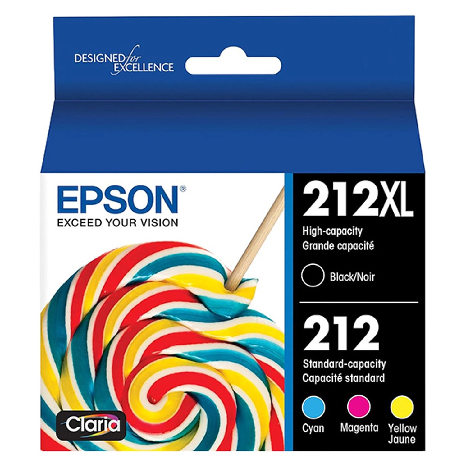Epson 212XL High Yield Multicolor 4-Pack