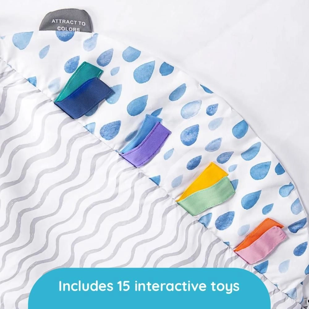 6-in-1 Grow With Me Play Mat - 0 month