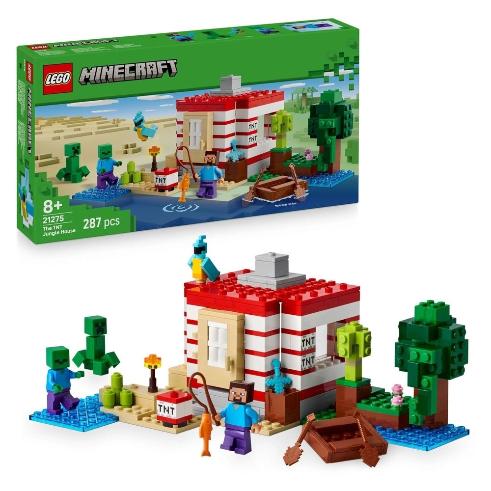 LEGO Minecraft The TNT Jungle House (6526790/21275)
