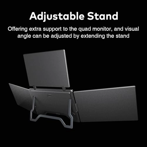 Portable Quad Screen Monitor - 1920x1200 15.3 Inch