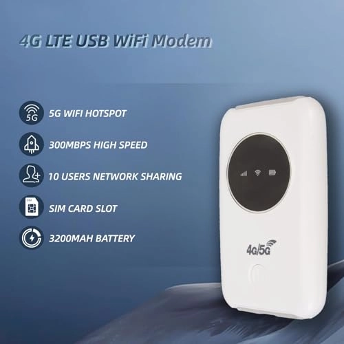 USB Modem - 4G/5G 802.11a 300Mbps