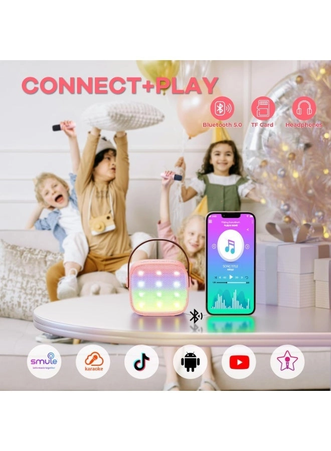 Kids Karaoke Machine - Wireless Microphone Bluetooth 5.0 5-10 hours
