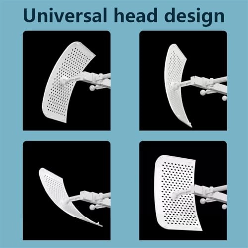 Air Deflector - 35 x 7.8Inch White