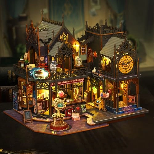 Book Nook Kit - 3D DIY Miniature Garden House