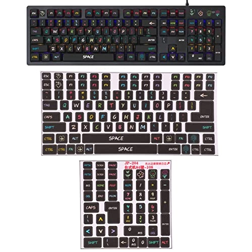 Mechanical Keyboard Sticker - English